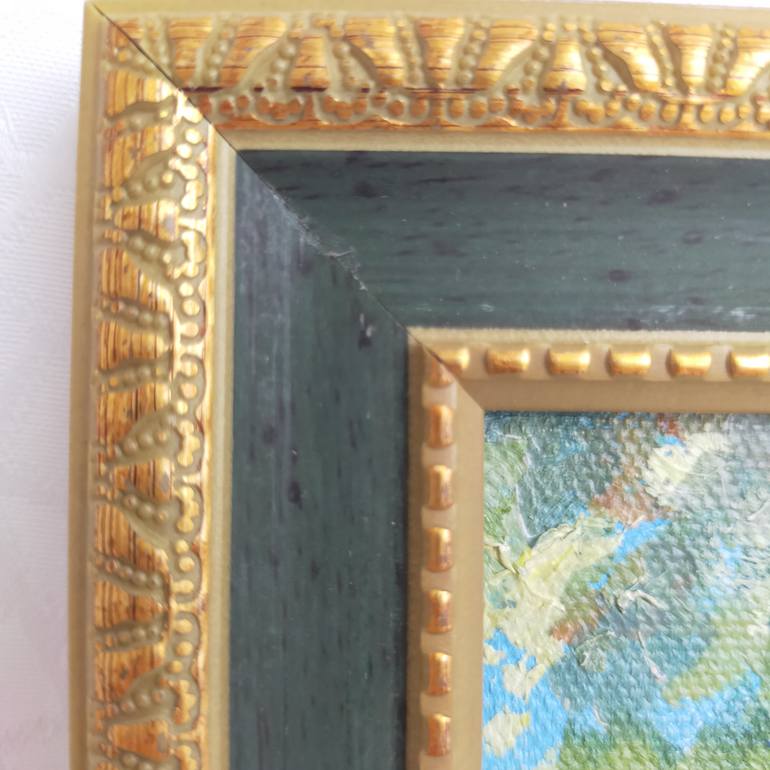 Original Art Deco Botanic Painting by Anastassiya Coskun