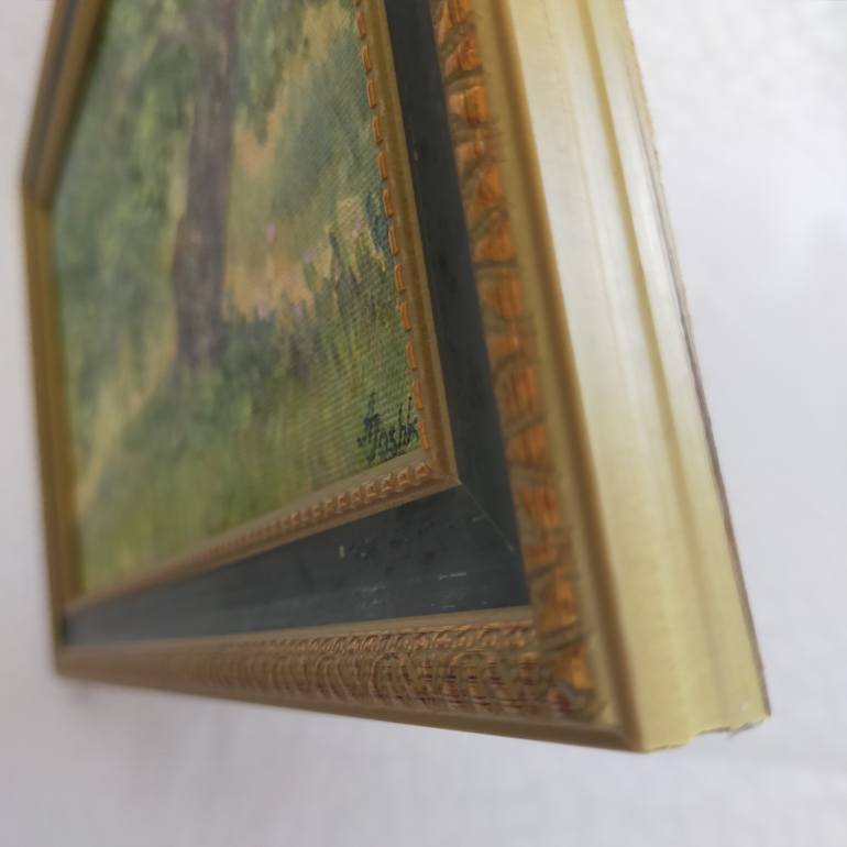 Original Art Deco Botanic Painting by Anastassiya Coskun