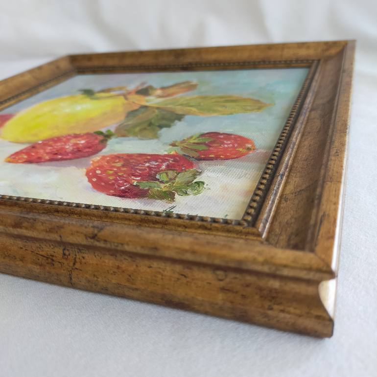 Original Art Deco Still Life Painting by Anastassiya Coskun