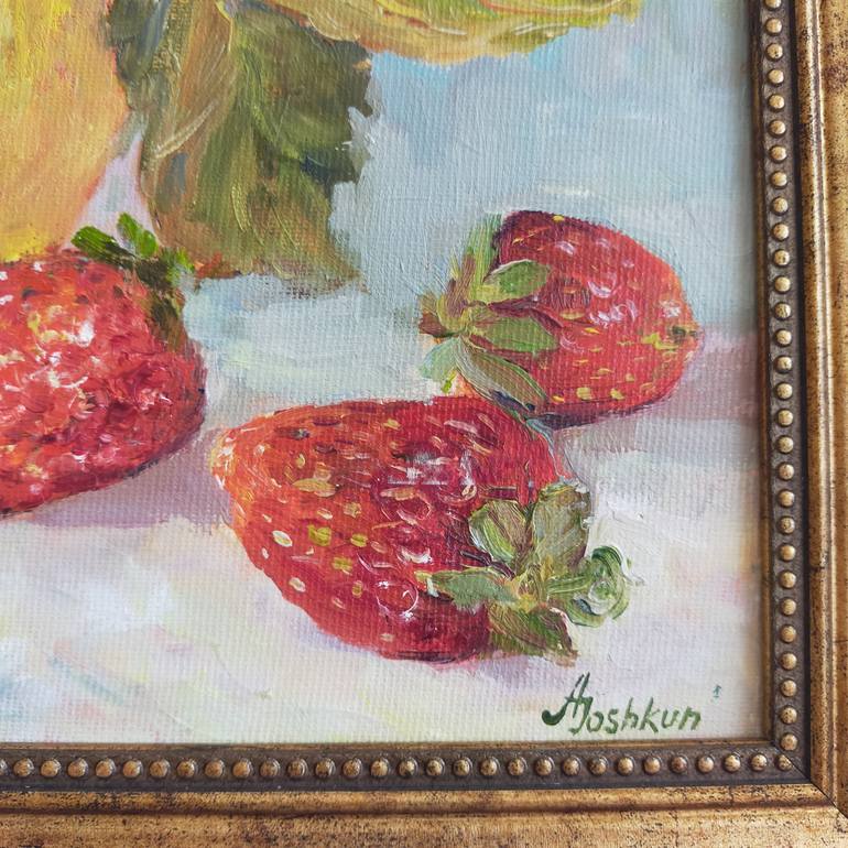 Original Art Deco Still Life Painting by Anastassiya Coskun