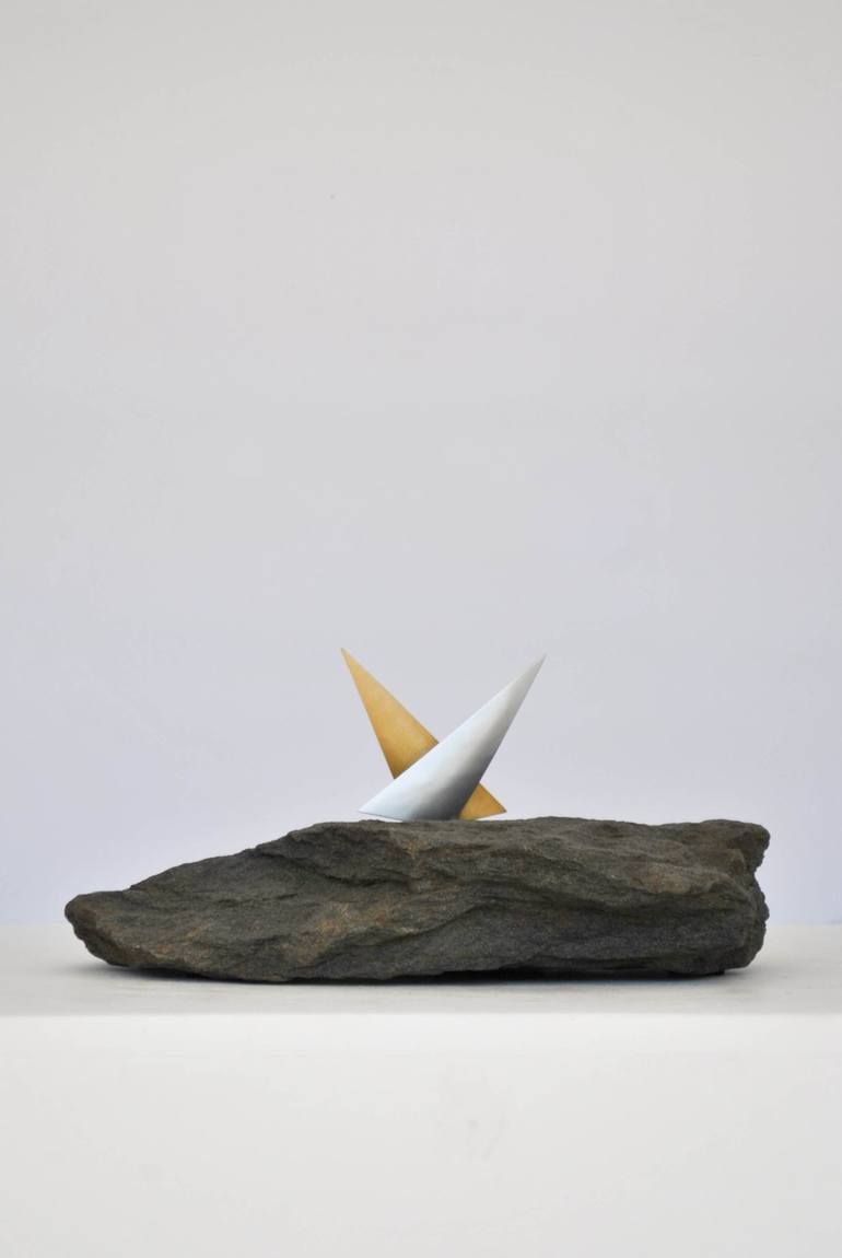 Original Sailboat Sculpture by Isabel Mello