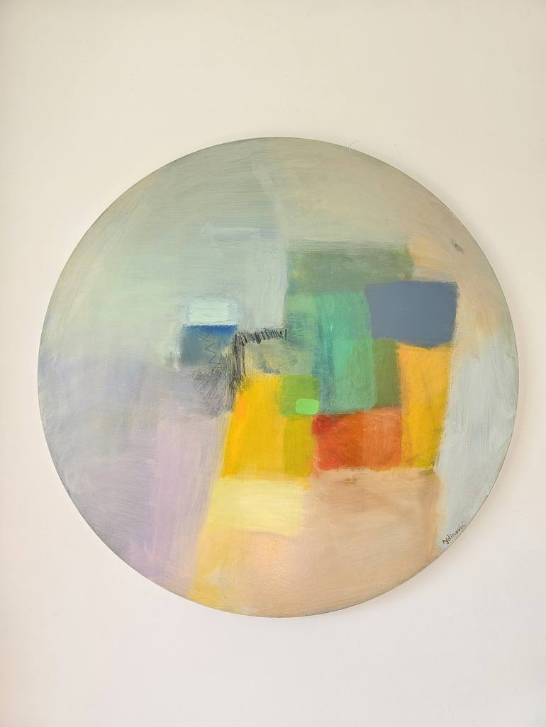 Original Contemporary Abstract Paintings by Ranko Ajdinovic