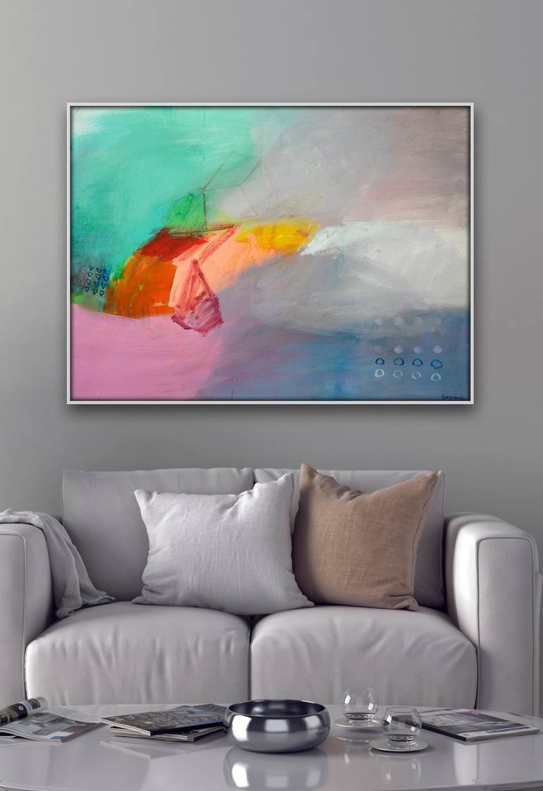 Original Abstract Painting by Ranko Ajdinovic