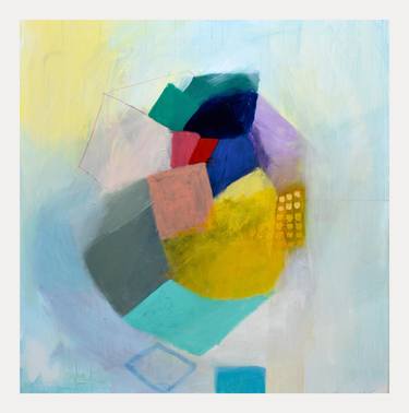 Abstract Inner landscape 27 limited edition geometric print thumb