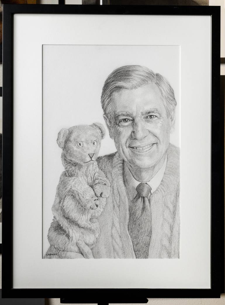 Mr Rogers Drawing by Christopher Beaven | Saatchi Art