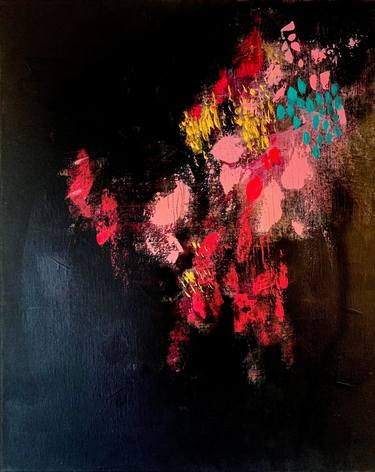 Original Abstract Expressionism Botanic Paintings by Alessia Sersanti