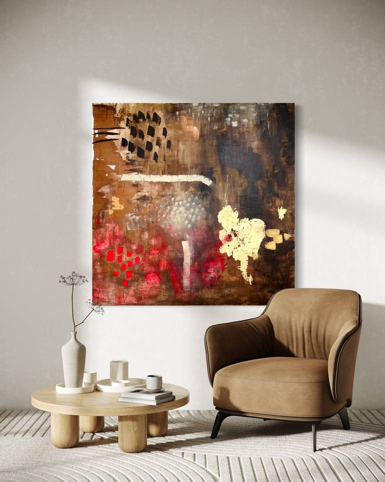 Original Abstract Expressionism Abstract Painting by Alessia Sersanti