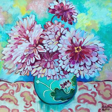 Original Impressionism Still Life Paintings by Natasha Ruffio