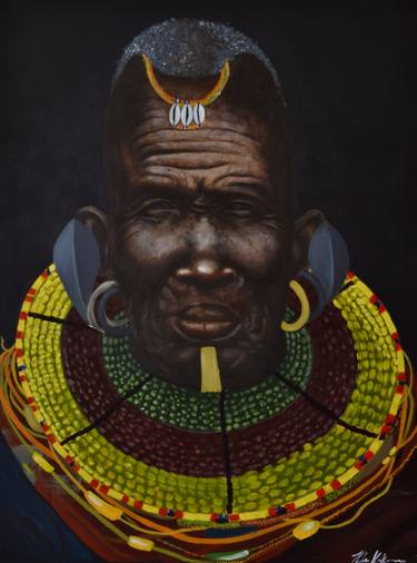 Print of Documentary Women Paintings by Thabiso Kokwana