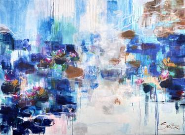 Original Abstract Landscape Paintings by Merita Seitz