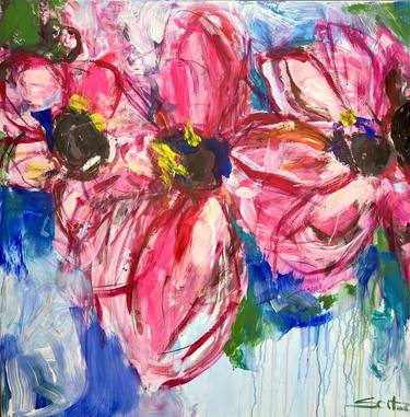 Original Contemporary Abstract Painting by Merita Seitz