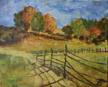 Original Impressionism Landscape Paintings by Vesellina Todorova