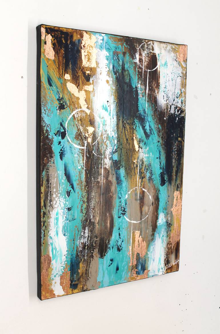 Original Abstract Expressionism Abstract Painting by Tristan Wendlinger