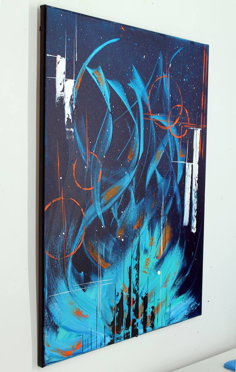 Original Abstract Painting by Tristan Wendlinger