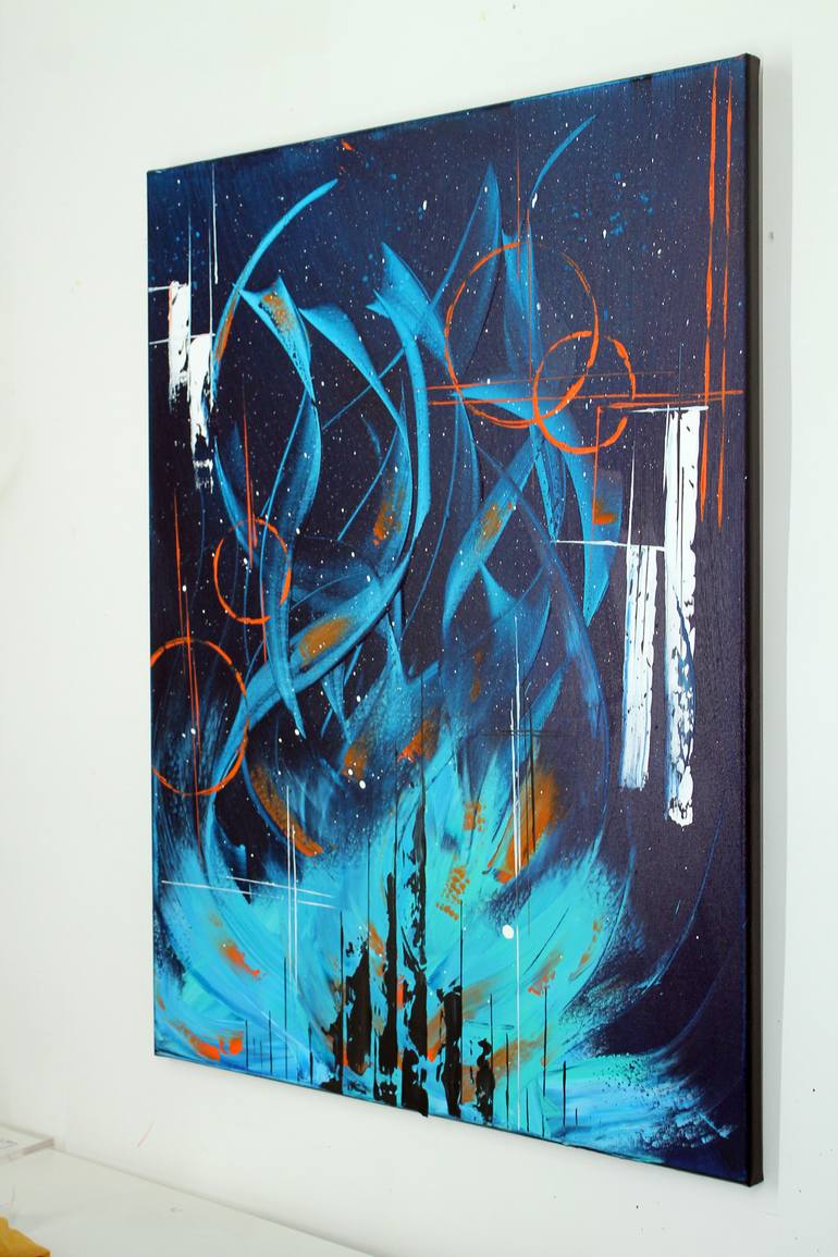 Original Abstract Painting by Tristan Wendlinger