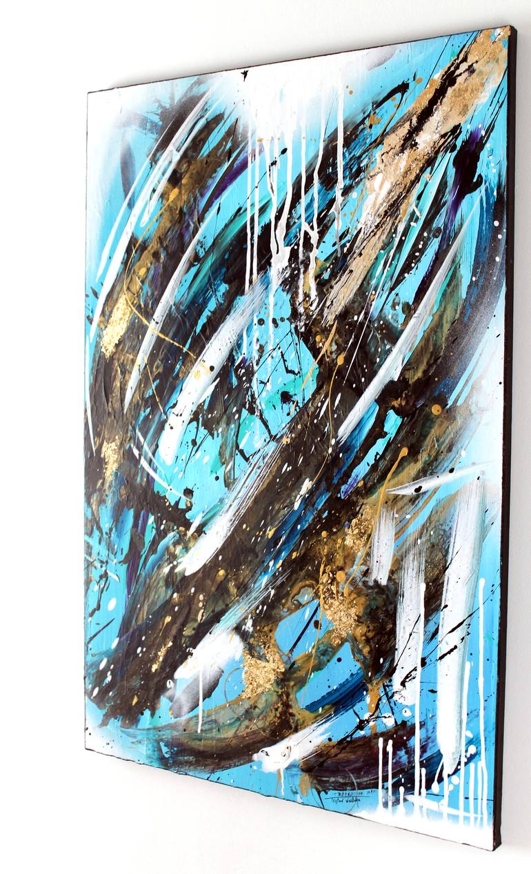 Original Abstract Painting by Tristan Wendlinger