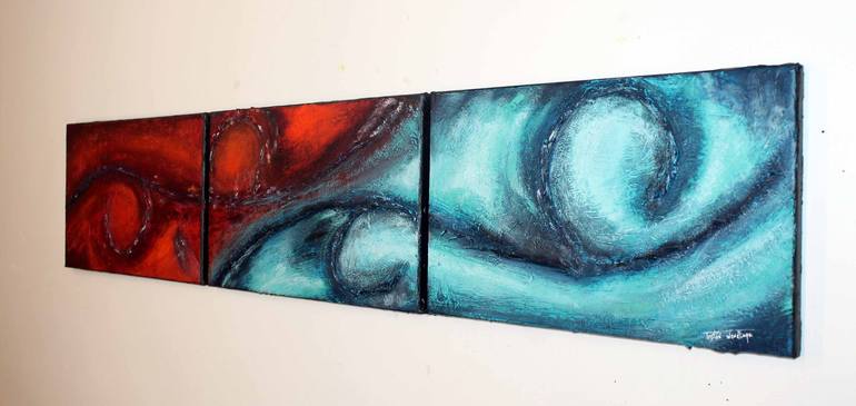 Original Abstract Painting by Tristan Wendlinger