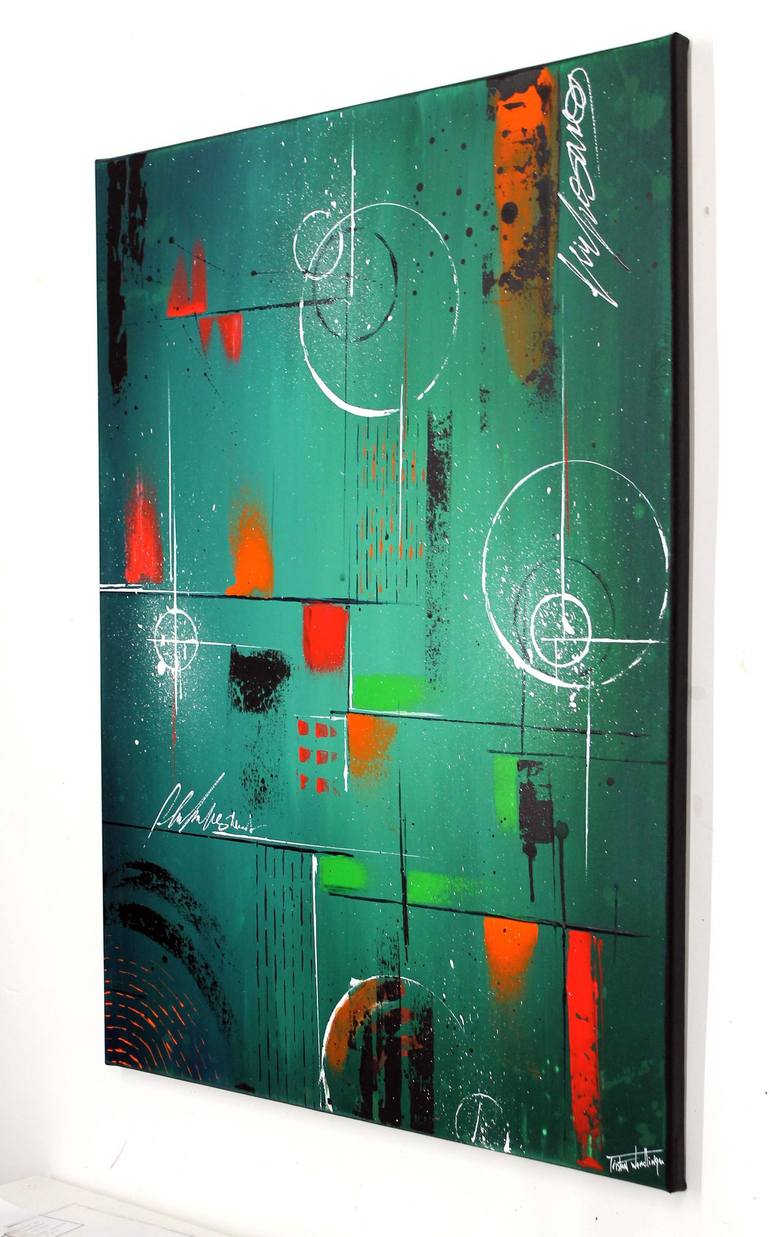 Original Abstract Painting by Tristan Wendlinger