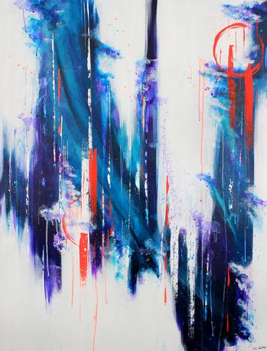 Original Abstract Expressionism Abstract Paintings by Tristan Wendlinger