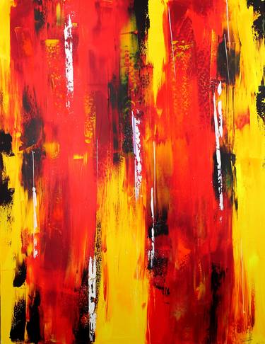 Original Abstract Expressionism Abstract Paintings by Tristan Wendlinger