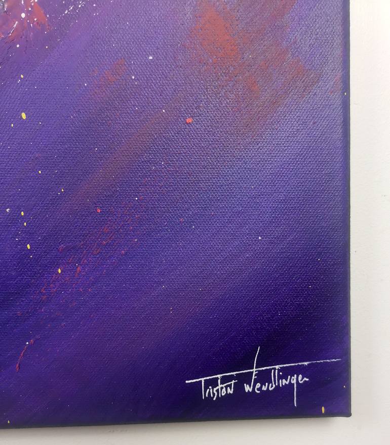 Original Abstract Painting by Tristan Wendlinger