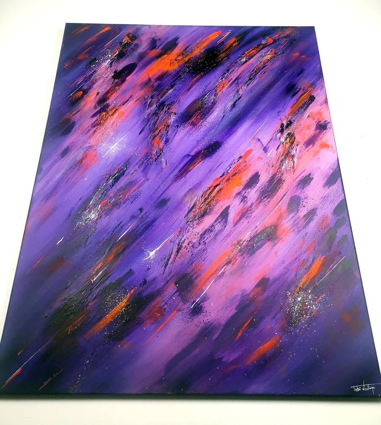 Original Abstract Expressionism Abstract Painting by Tristan Wendlinger