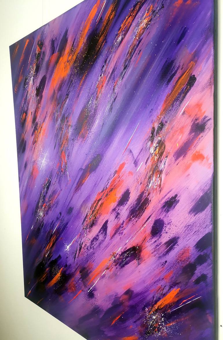 Original Abstract Expressionism Abstract Painting by Tristan Wendlinger