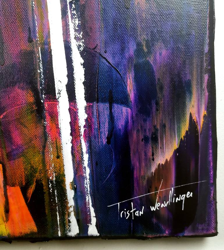 Original Abstract Painting by Tristan Wendlinger