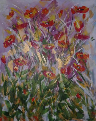 Original Abstract Expressionism Abstract Paintings by Carlos Orejuela