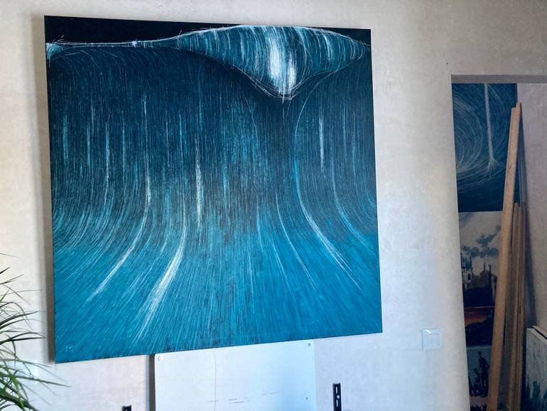 Original Minimalism Water Painting by Richard Grenville