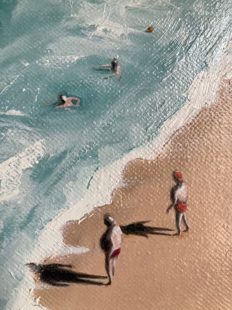 Original Documentary Seascape Painting by Richard Grenville