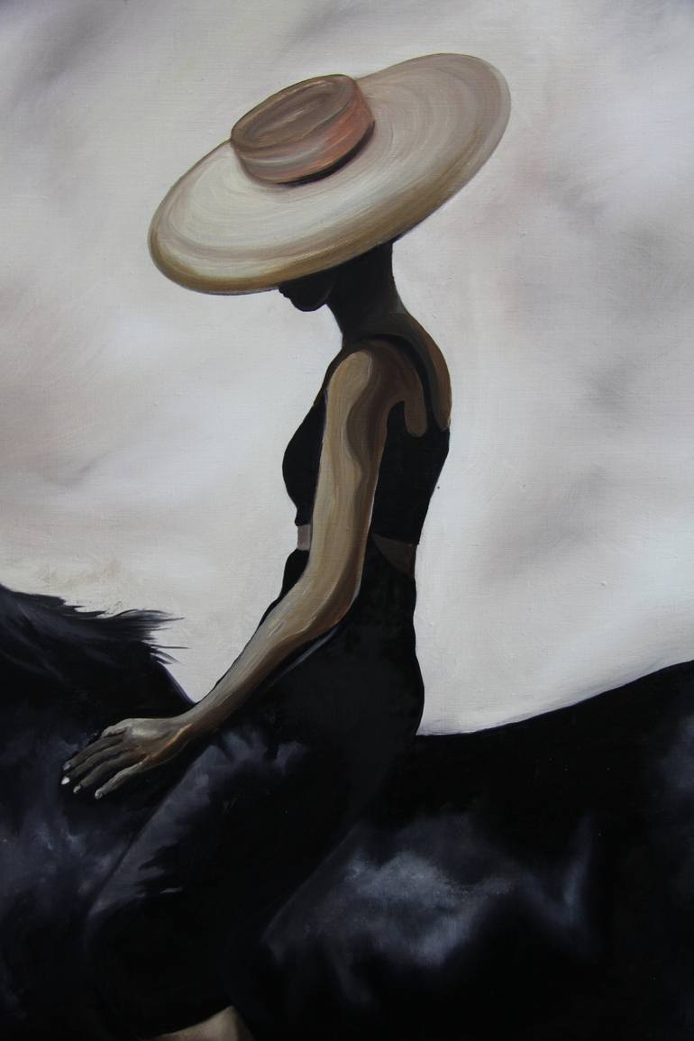 Original Conceptual Women Painting by Anna Koval