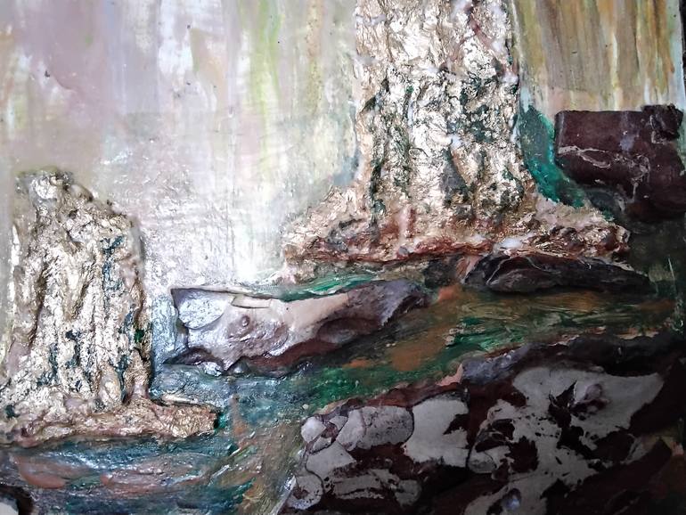 Original Abstract Landscape Painting by Sonia Arana