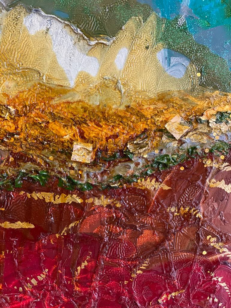 Original Conceptual Abstract Painting by Robin Marshall