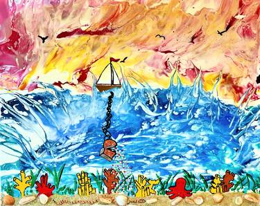 Saatchi Art Artist robin marshall; Paintings, “Under The Sea!!” #art
