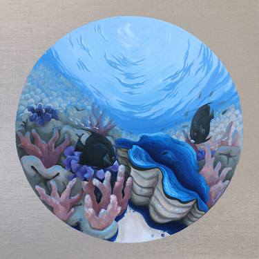 Blue Paradise - Giant Clam Underwater thumb