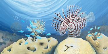 Original Contemporary Fish Paintings by Jenny Berry