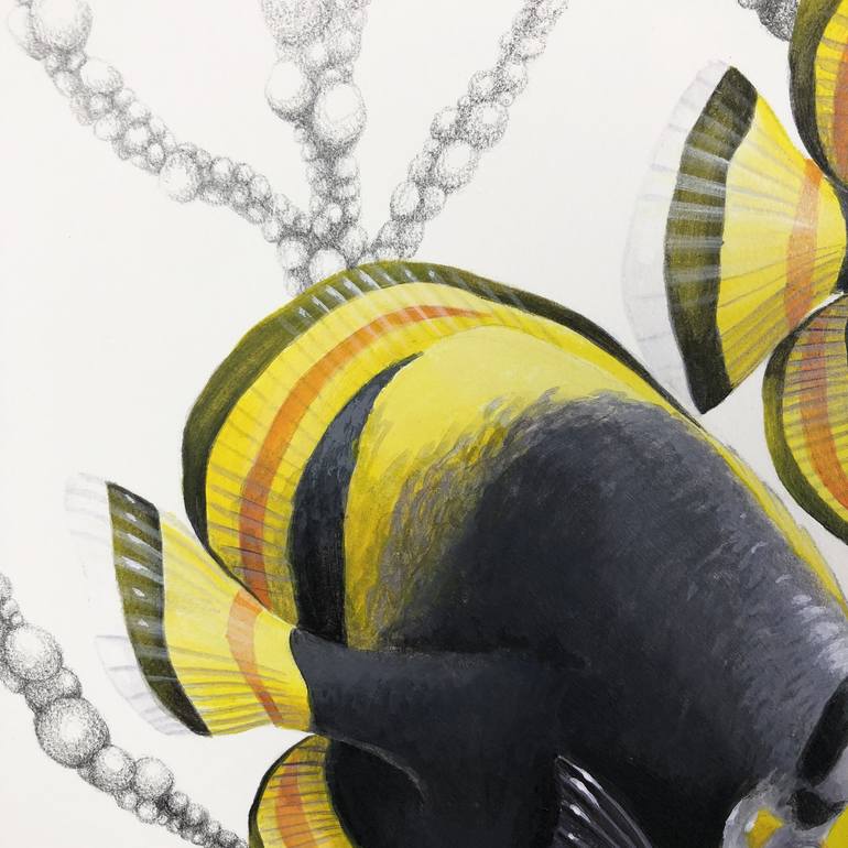 Original Fine Art Fish Painting by Jenny Berry