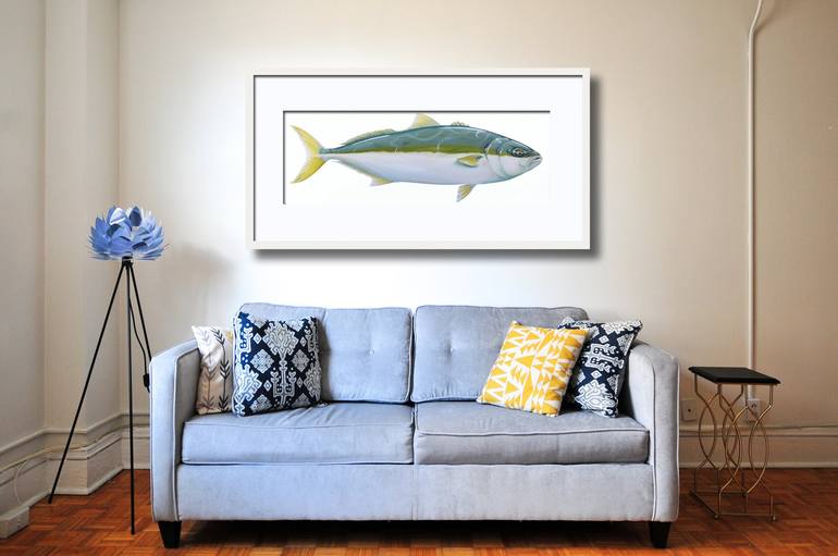 Original Illustration Fish Painting by Jenny Berry