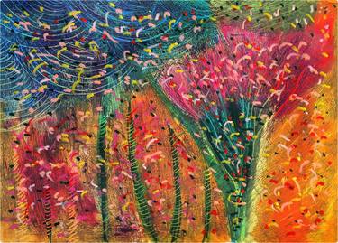 Print of Abstract Nature Paintings by simona cartes