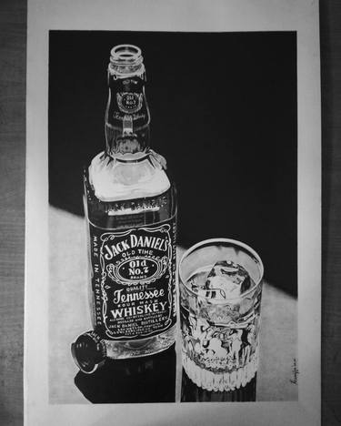 Original Realism Still Life Drawing by Prasurjya Gogoi