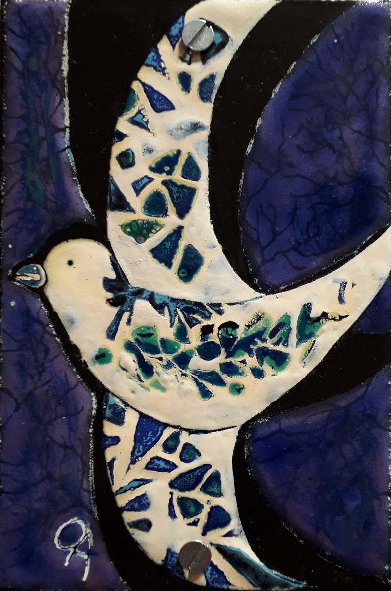 Original Figurative Animal Painting by Olga Aleksandrova