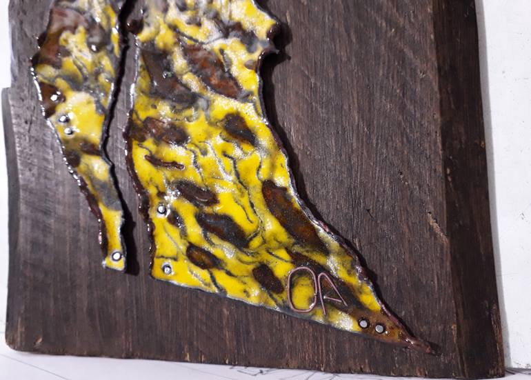 Original Expressionism Abstract Sculpture by Olga Aleksandrova