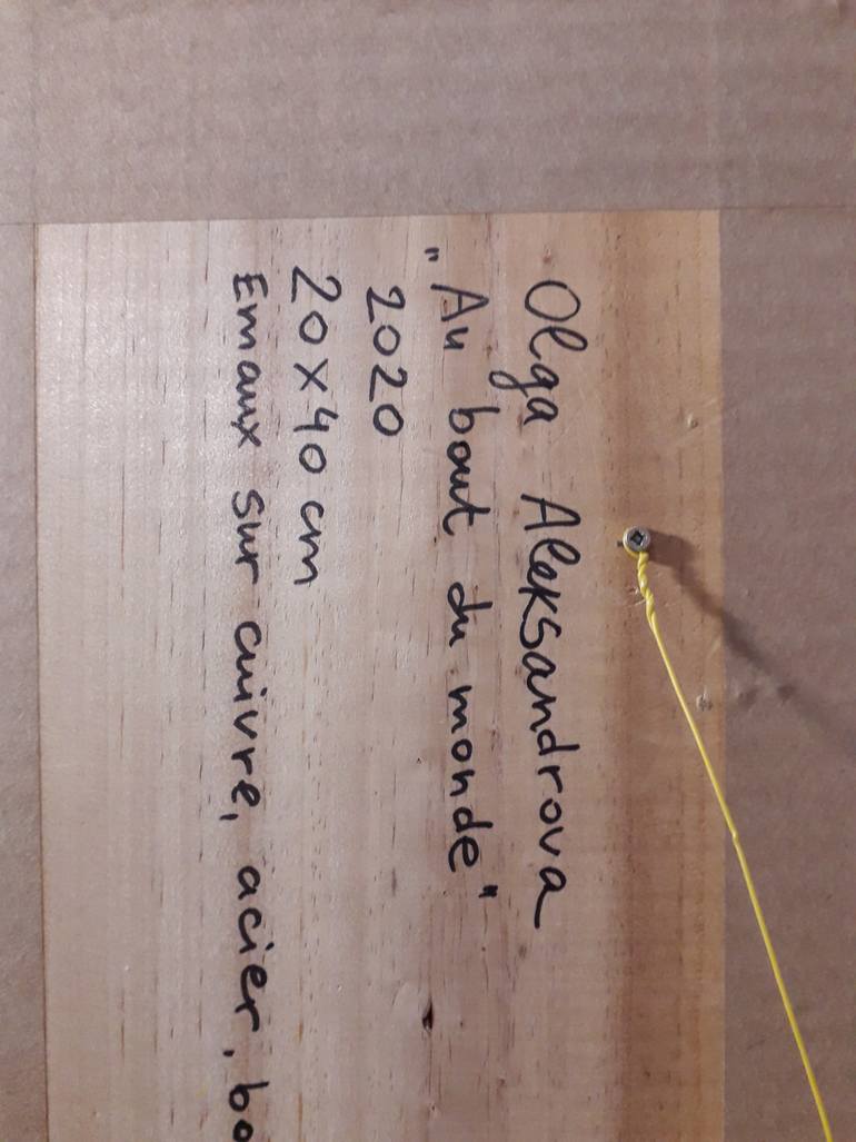 Original Abstract Travel Sculpture by Olga Aleksandrova