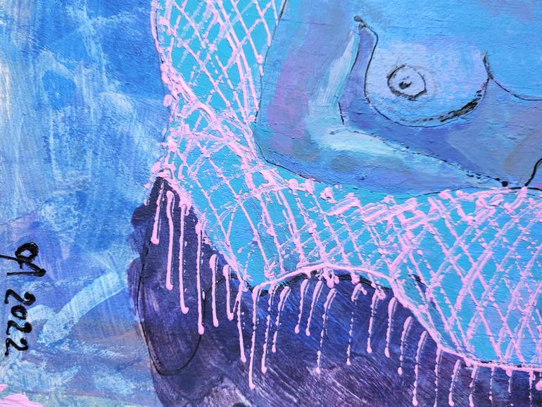 Original Expressionism Nude Painting by Olga Aleksandrova