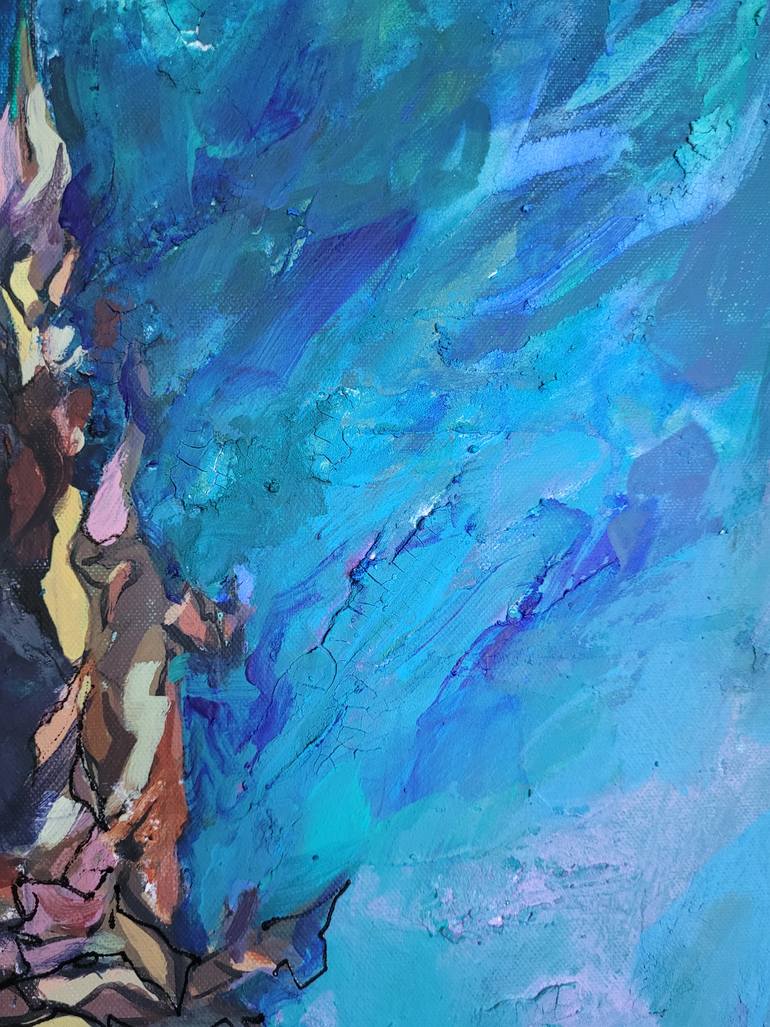 Original Expressionism Architecture Painting by Olga Aleksandrova