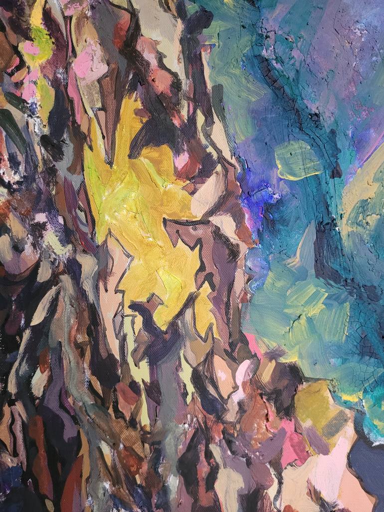 Original Expressionism Architecture Painting by Olga Aleksandrova