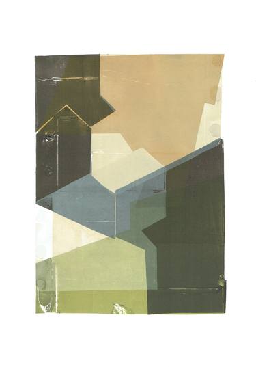 Print of Abstract Geometric Printmaking by Stephen Dow