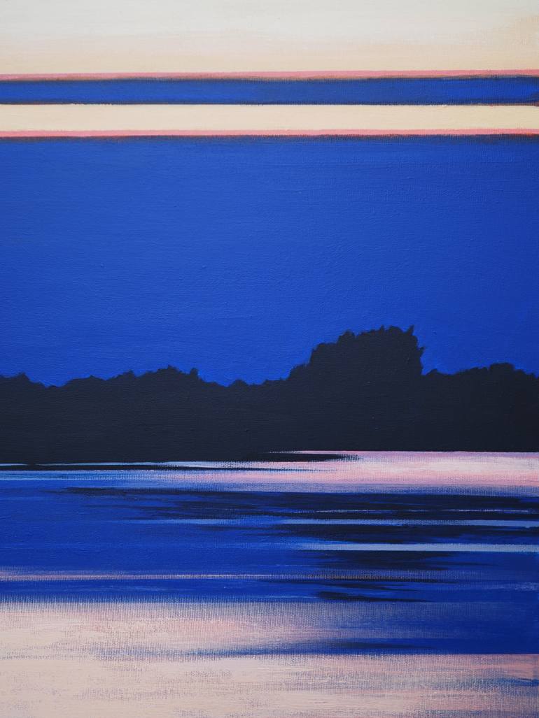 Original Figurative Landscape Painting by Grzegorz Wojcik