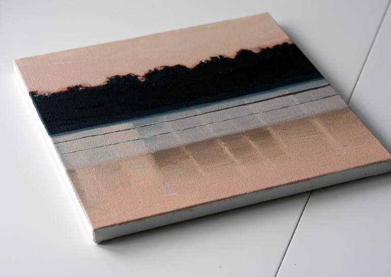 Original Minimalism Landscape Painting by Grzegorz Wojcik